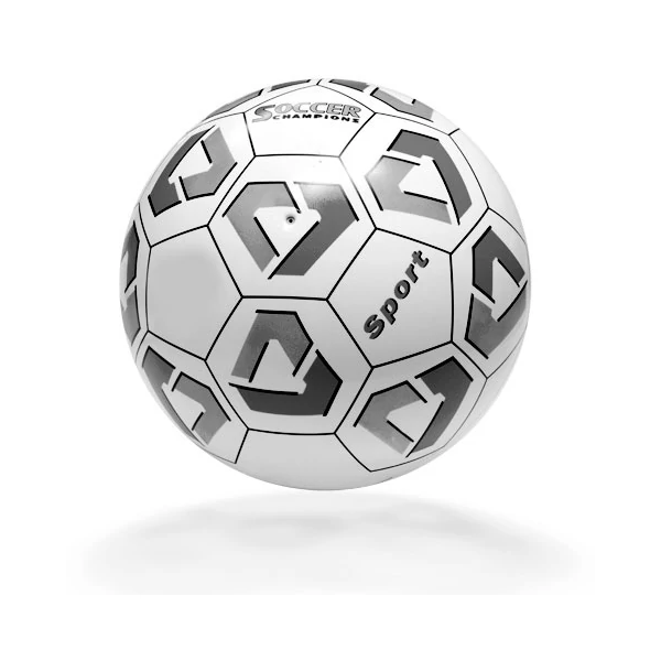 Sport focilabda fekete-fehér 14cm-es