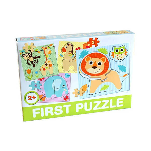 Bébiállatos Bébipuzzle - D-Toys
