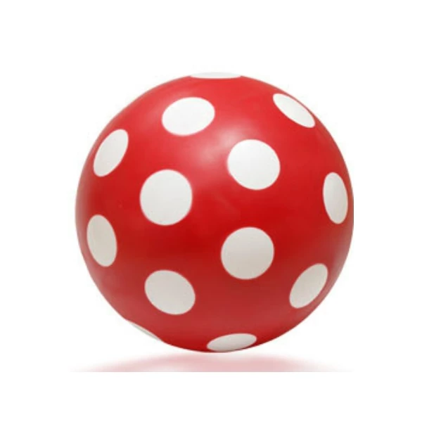 Pöttyös labda 22cm-es