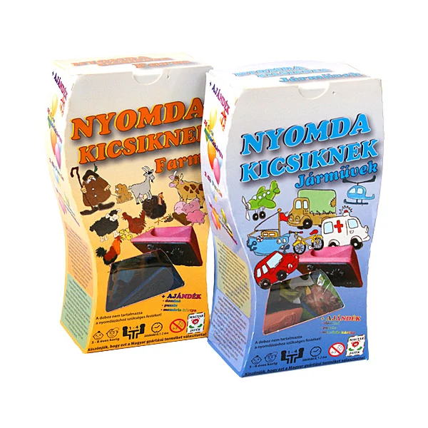 Nyomdaszett kicsiknek több változatban