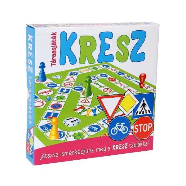 Kresz társasjáték - D-toys