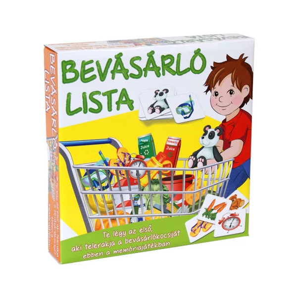 Bevásárló lista társasjáték - D-Toys