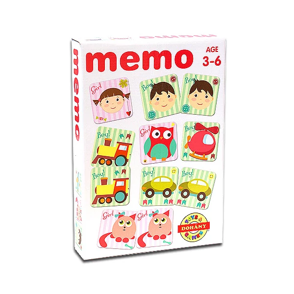 Fiúk és lányok memóriajáték