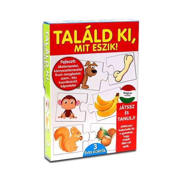 Találd ki mit eszik! párkereső játék