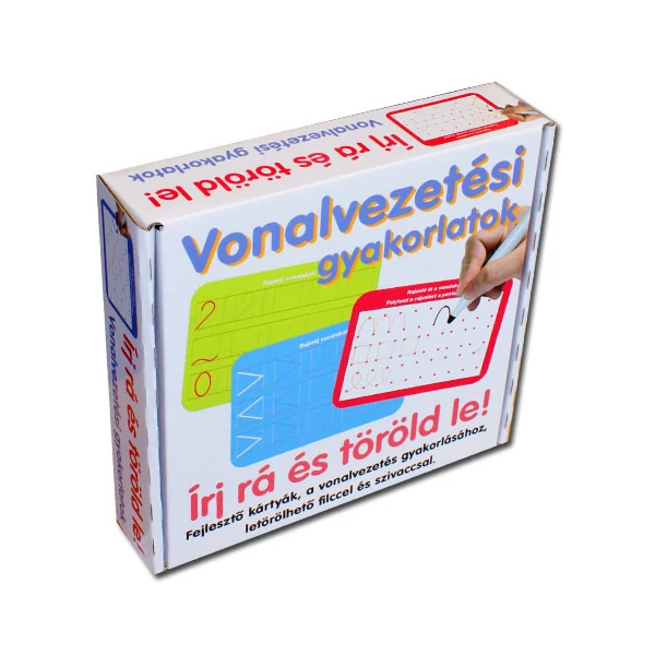 Vonalvezetési gyakorlatok fejlesztő játék