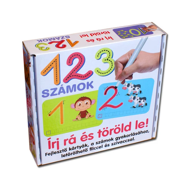 123 számok fejlesztő játék