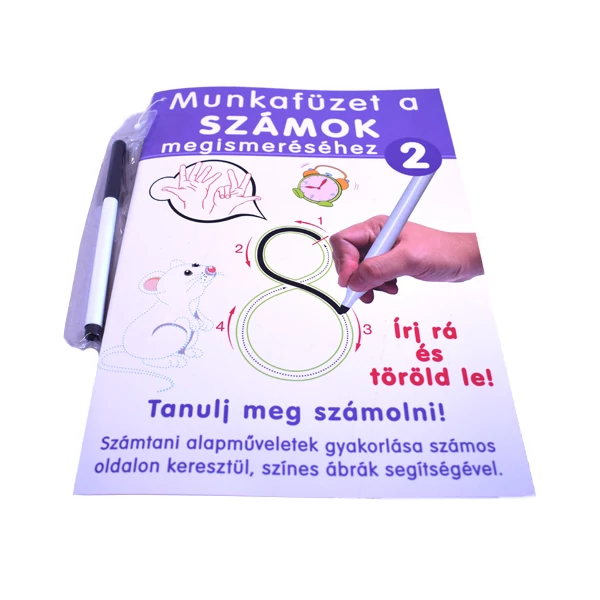 Számok megismerése gyakorló munkafüzet - D-Toys