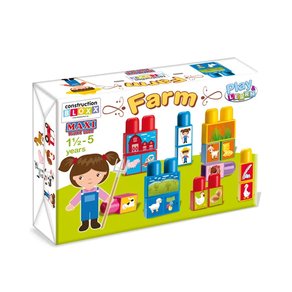 Maxi Bloks Farm építőjáték