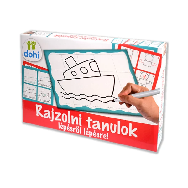 Rajzolni tanulok lépésről lépésre fiús csomag