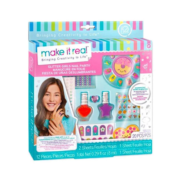 Make it Real: Szépség szett csillogós körmökkel