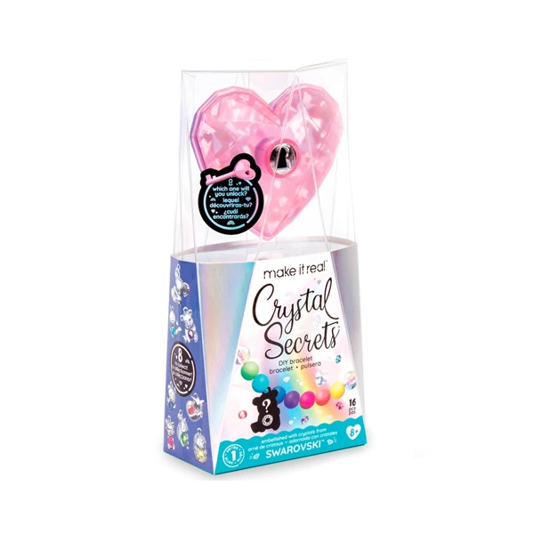 Make It Real: Kristály titkok meglepetés csomag Swarovski kristályos medállal