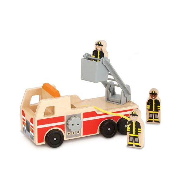 Fa létrás tűzoltóautó - Melissa & Doug