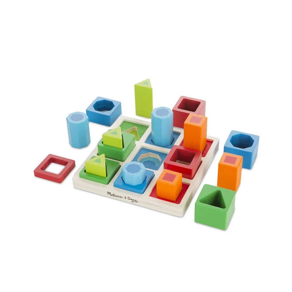 3D formaegyeztető fa készségfejlesztő - Melissa & Doug