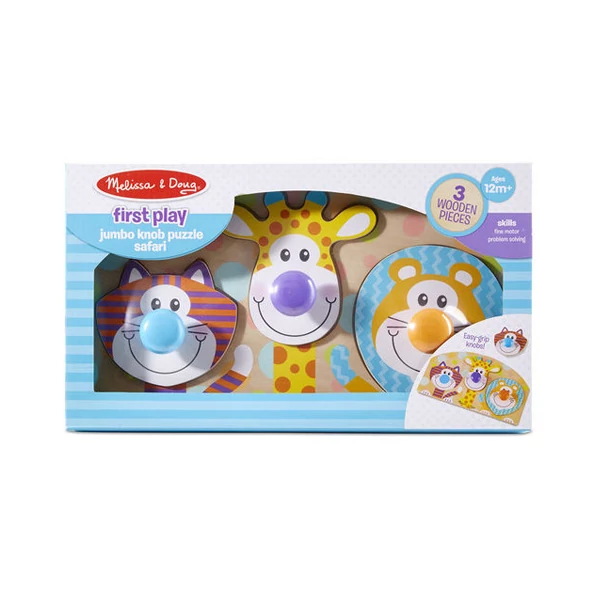 Szafari fa puzzle fogantyúval - Melissa & Doug