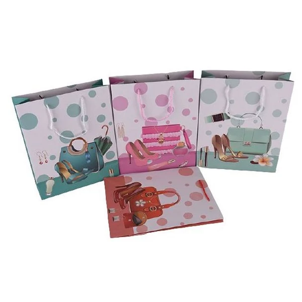 Női ajándék tasak többféle méretben 30x41x12cm 277791