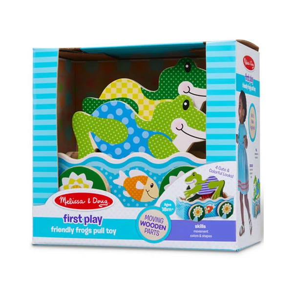 Békaverseny fa húzós játék - Melissa & Doug