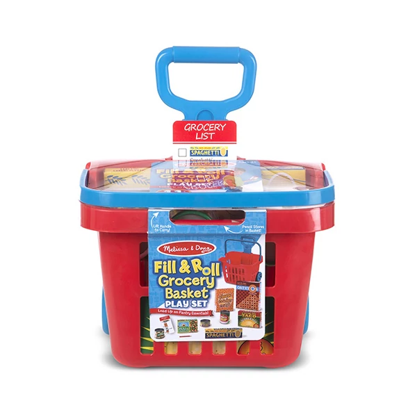 Gurulós bevásálókocsi játék szett - Melissa & Doug