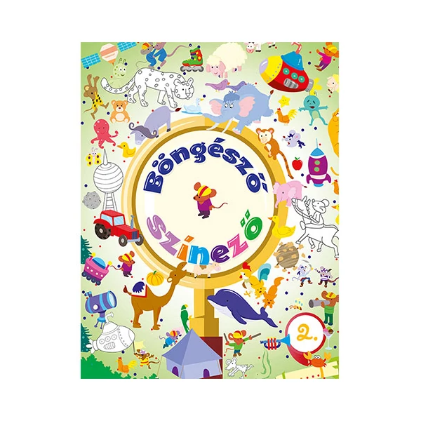 Böngésző színező - 2. Egér kifestő