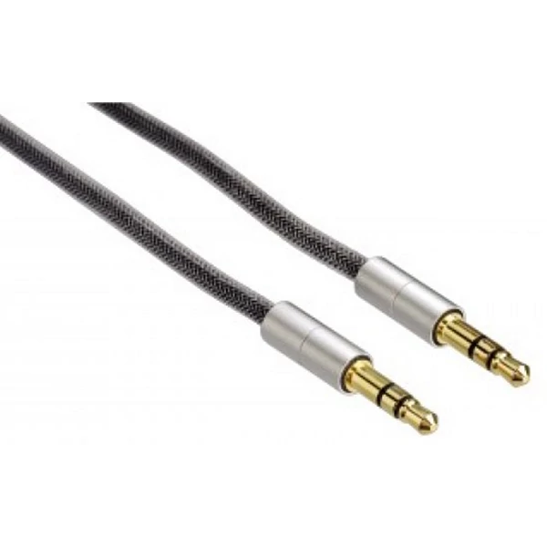 Hama Aluline 3,5mm jack - 3,5mm jack audio összekötő audio kábel 2m (80869)