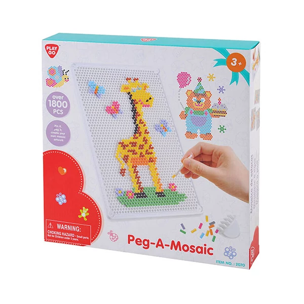 Playgo: Mozaik készlet A4 méretben