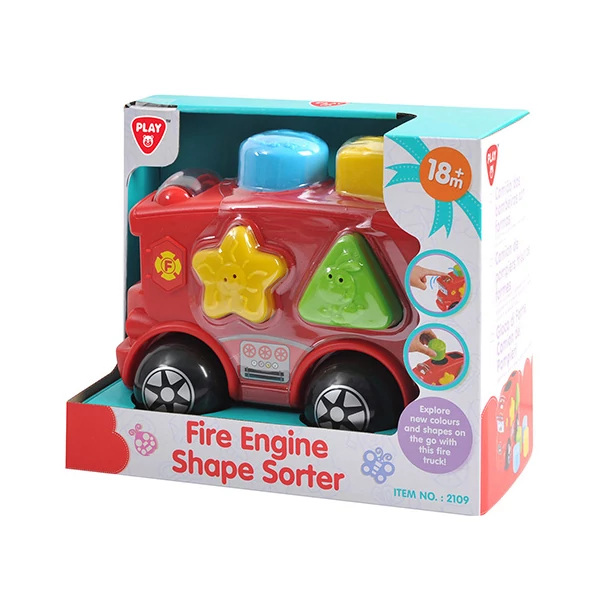 Playgo: Formaválogató tűzoltóautó