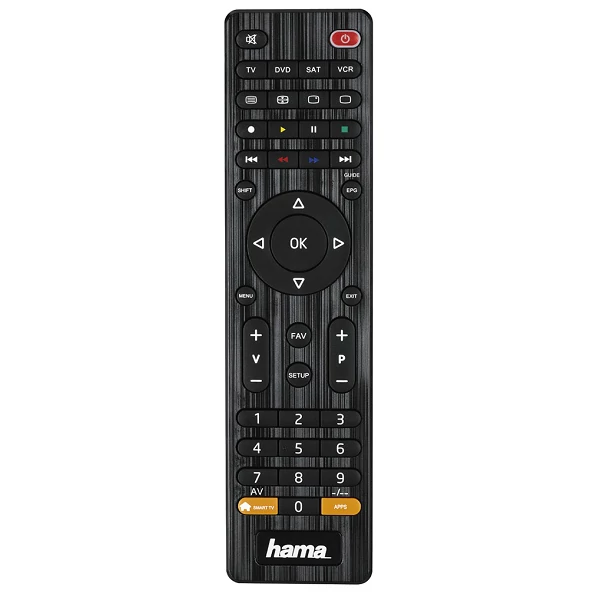 Hama univerzális távirányító 4in1 - fekete (12306)