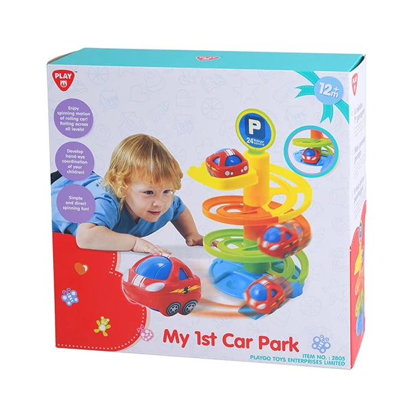 Playgo: Bébi autós spirálpálya