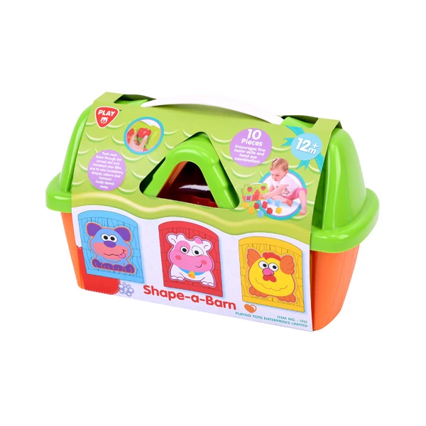 Playgo: Formaválogató házikó készségfejlesztő