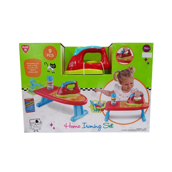 Playgo: Színes vasaló szett kiegészítőkkel