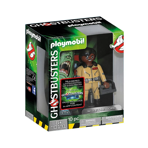 Playmobil - Szellemirtók: Gyűjthető figura W. Zeddemore (70171)