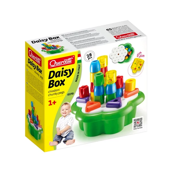 Quercetti: Pötyi készlet kicsiknek-28db-os