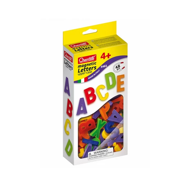 Quercetti: Mágneses nagy betűk 48db-os