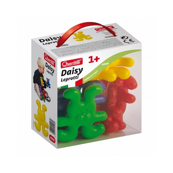 Quercetti: Bébi pattintós játék - nyuszikák 8db-os