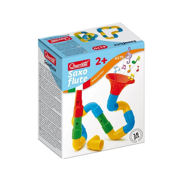 Quercetti: Építhető Szaxofon szett 16 db-os