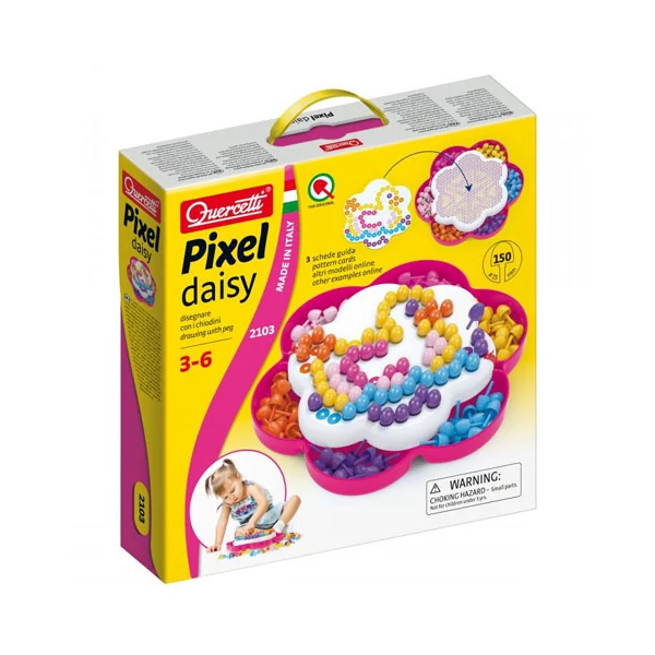 Quercetti: Pixel Daisy pötyi kirakó