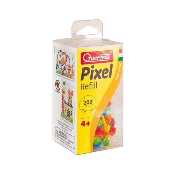 Quercetti: Pötyi utántöltő 200db 10mm méretben