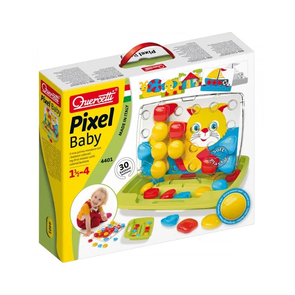 Quercetti: Pixel Baby óriás pötyikészlet