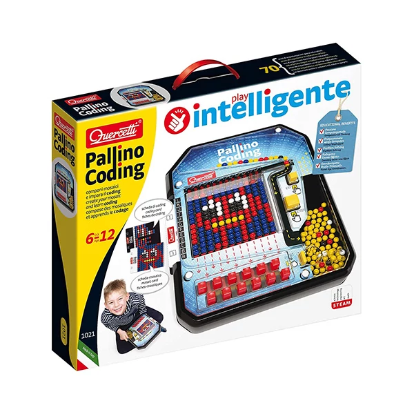 Quercetti: Pallino kódolás - mozaik programozás logikai játék