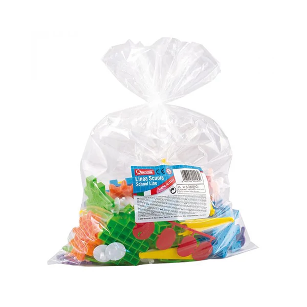 Quercetti: Georello Farm + Dzsungel fogaskerekes építőjáték 110db-os szett