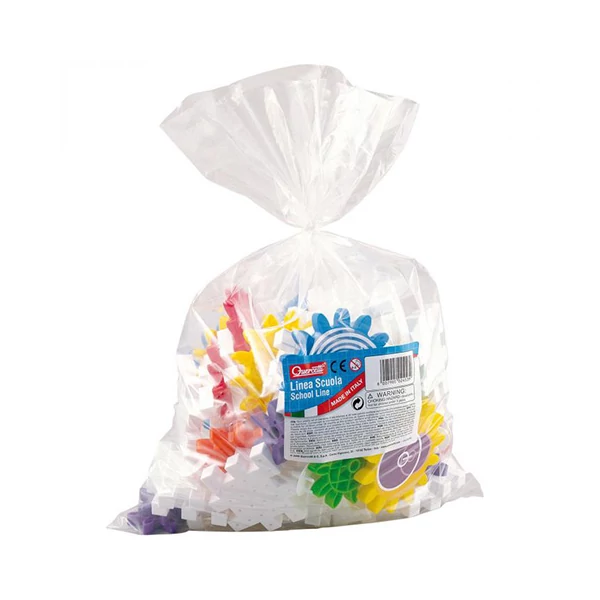 Quercetti: Georello Kaleido fogaskerekes építőjáték 110db-os szett