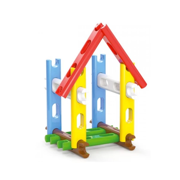 Quercetti: Link Block kreatív építőjáték 24db-os szett