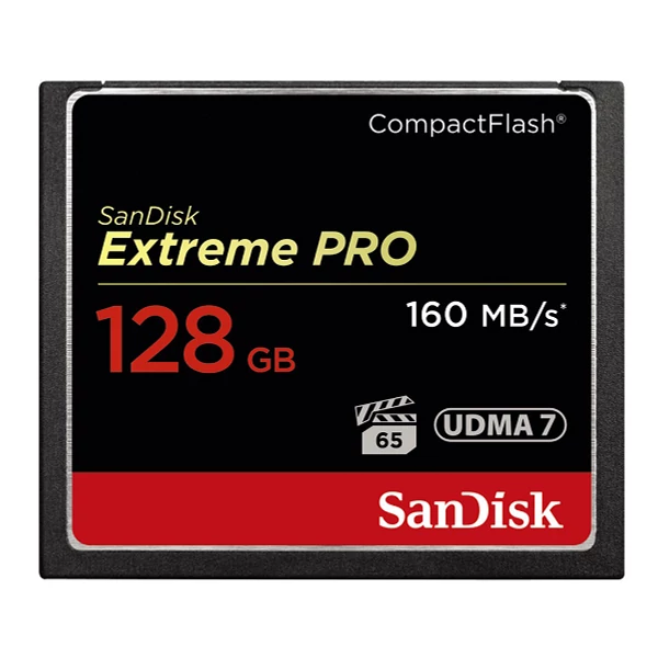 Sandisk cf extreme pro 128 GB memóriakártya 160mb/s SDCFXPS-128G-X46 (123845)