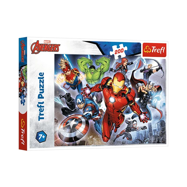 Marvel: Hatalmas Bosszúállók 200db-os puzzle - Trefl