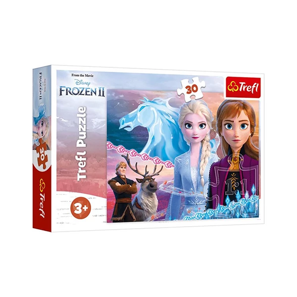 Jégvarázs 2: A nővérek bátorsága puzzle 30db-os - Trefl