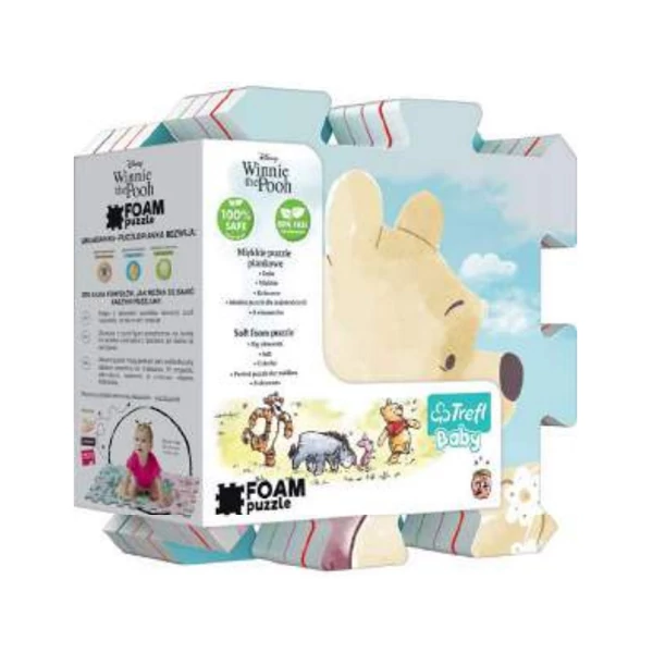 Micimackó és a legjobb barátai szivacs puzzle - Trefl