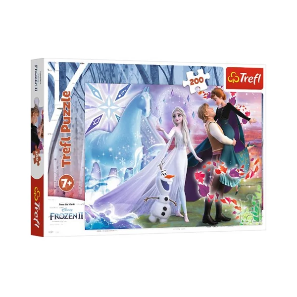 Jégvarázs 2: Varázslatos nővérek 200db-os puzzle -Trefl