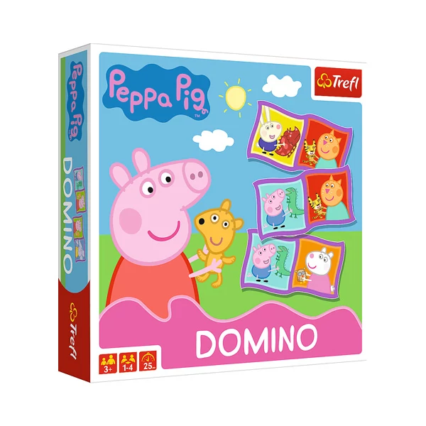 Peppa malac dominó - Trefl
