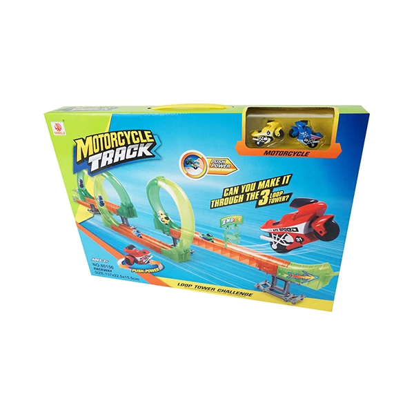 Hurkos kaszkadőr motorpálya 2db kismotorral