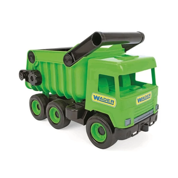 Middle Truck: Billentős dömper 43cm zöld - Wader