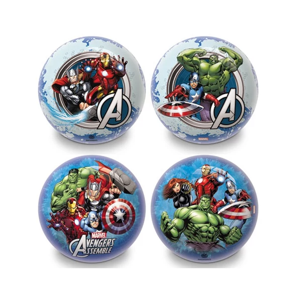 Bosszúállók gumilabda 14cm kétféle változatban